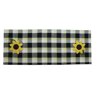 Sunflower Buffalo Check Table Runner TR000128 - The Fox Decor